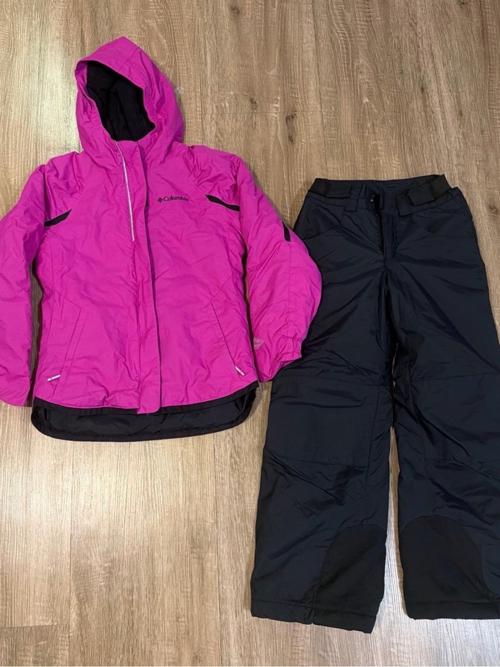 Columbia ski/winter jacket and jogger pants